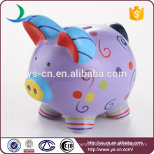 Neu! Lovely Schwein Form Keramik Münze Bank